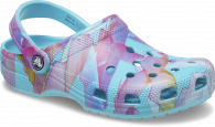 Crocs Classic Palm Print Clog Neptun / Multi