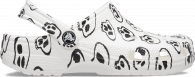 CROCS CLASSIC SKULL PRINT CLOG White / Black