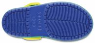 Kids Crocs Bump It Clog  Blue Jean / Grass Green