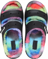 Classic Cozzy Spray Dye Clog Black/Multi