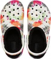 Crocs Classic Lined Tie Dye Clog Black/Multi