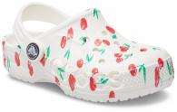 Crocs Baya Graphic Clog Kids White / Cherry