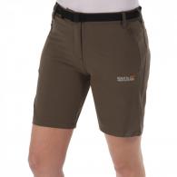 Regatta Wm Xert Str Short, Roasted brown