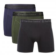 BAMBOO BASIC RICO 3-pack BLACK / ARMY / NAVY