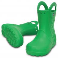 CROCS Handle It Rain Boot Kids Grass Green