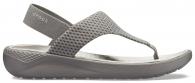 Crocs Literide Mesh Flip Women smoke/smoke