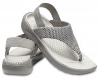 Crocs Literide Mesh Flip Women smoke/smoke