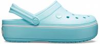 Crocband Platform Clog Ice Blue / Ice Blue