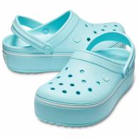 Crocband Platform Clog Ice Blue / Ice Blue