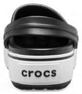 Crocband Platform Clog Black / White