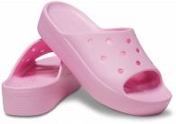 CROCS CLASSIC PLATFORM SLIDE Flamingo