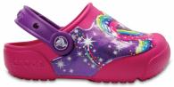 Kids Crocs Fun Lab Lights Clog Multi Stars