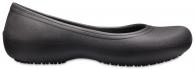 Womens Crocs At Work Flat Black