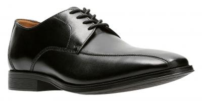 CLARKS Gilman Mode Black Leather