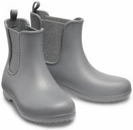 Women’s Crocs Freesail Metallic Chelsea Boot Metallic Charcoal