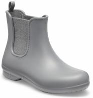 Women’s Crocs Freesail Metallic Chelsea Boot Metallic Charcoal