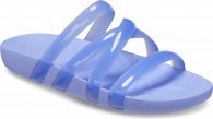 CROCS SPLASH GLOSSY STRAPPY SANDAL W Moon Jelly