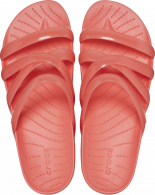CROCS SPLASH GLOSSY STRAPPY SANDAL W Neon Watermelon