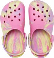 Crocs Classic Marbled Clog Kids pink/multi