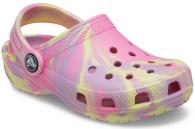 Crocs Classic Marbled Clog Kids pink/multi