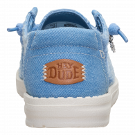 Wendy Frayed Canvas Faded Denim