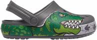 Crocs Fl Dino Band Lights Clog Kids Slate Grey