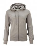 Women's Full Zip Hoodie Jacket Glamour GREY