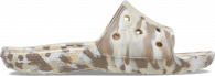 Crocs Classic Marbled Slide Bone/Multi