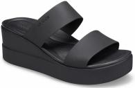 Crocs Brooklyn Mid Wedge black/black