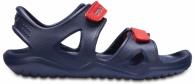 Crocs Swiftwater River Sandal Kids Navy / Flame