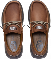 Wally COMF Full Grain Leather Robe Brown / Mole Brown