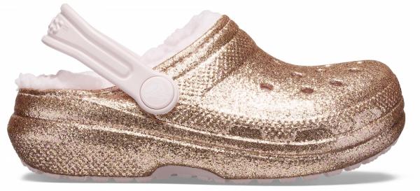  Kids’ Classic Glitter Lined Clog