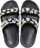 Crocs Classic Vacay Vibes Sandal Black/Daisy