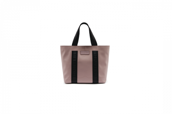HUNTER RUBBERISED LEATHER TOTE