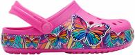 Crocs Fl Multi Butterfly Band Light C Kids electric pink