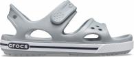 Crocband II Sandal  grey/navy